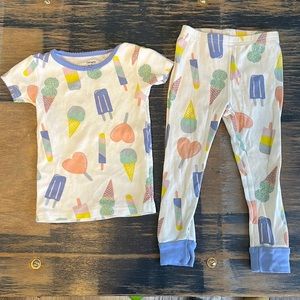 2T Carter’s popsicle pajama set
